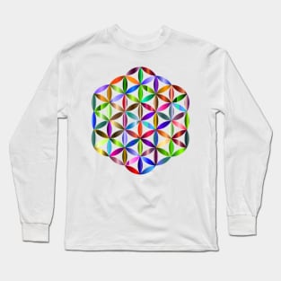 The Flower of Life Long Sleeve T-Shirt